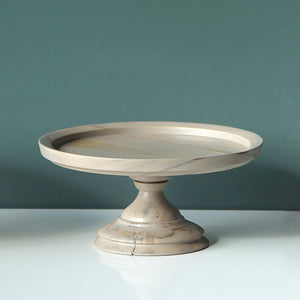 Cake Stand - Grey Wash