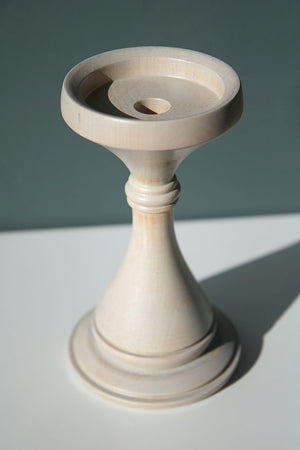 Candle Holder Venice - grey wash