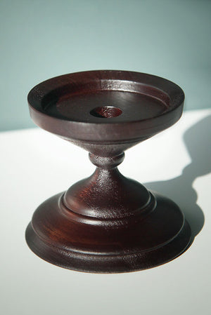 Candle Holder Florence - Dark Oak colour